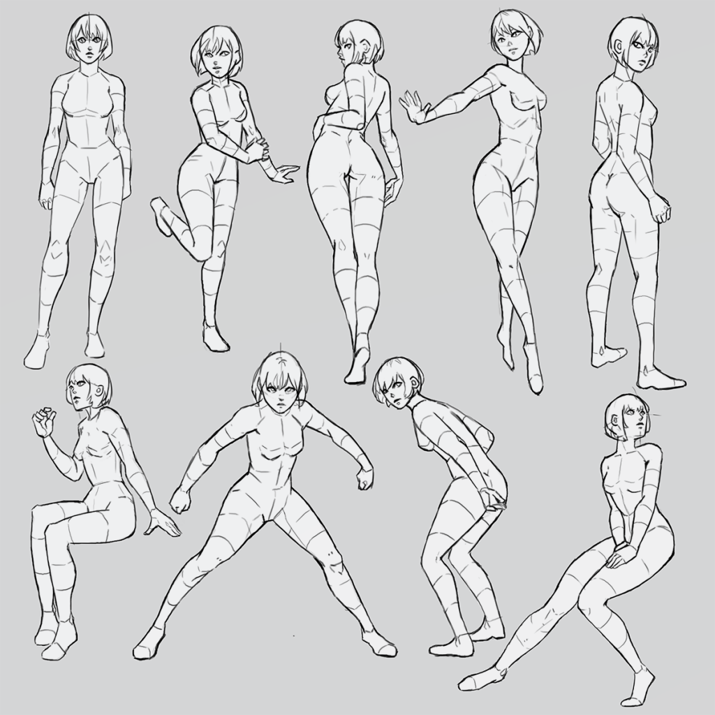 Anime Body Reference Anime Body Poses Anime Body Reference Female Male 7 1 1024x1024
