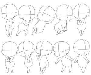 Anime Chibi Poses Made Easy: Cutest Chibi References – Art Reference Point