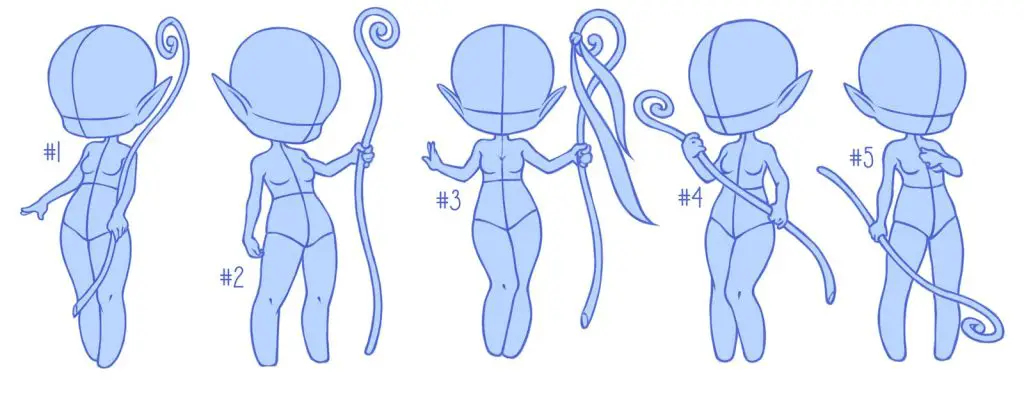 Anime Chibi Poses Chibi Body Pose Chibi Body Drawing Chibi Body Girl Chibi Reference Chibi Body Base 38 1 1024x394
