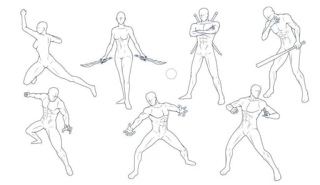 Anime Fighting Poses Anime Fighting Drawing Anime Action Poses Female Anime Action Poses Male Fighting Poses Female Anime Fighting Reference 4 1