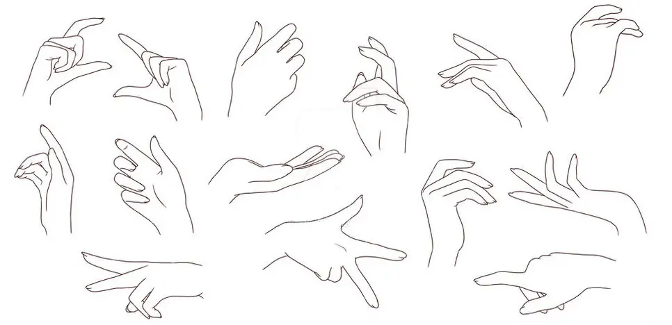 Anime Hand Reference Anime Hand Drawing Anime Hand Poses 10 1