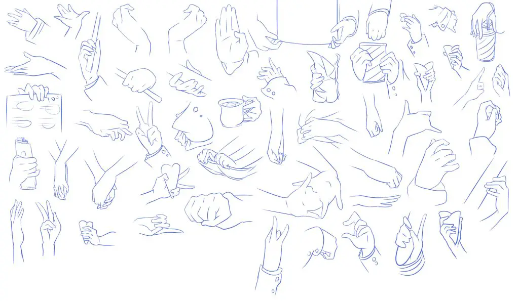 anime hand reference anime hand drawing Anime hands girl Anime hand poses Anime hands holding 12
