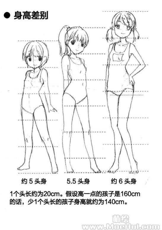 Anime Swimsuit Drawing 18