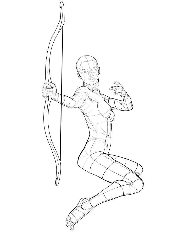 Archer Pose Reference 16 723x1024