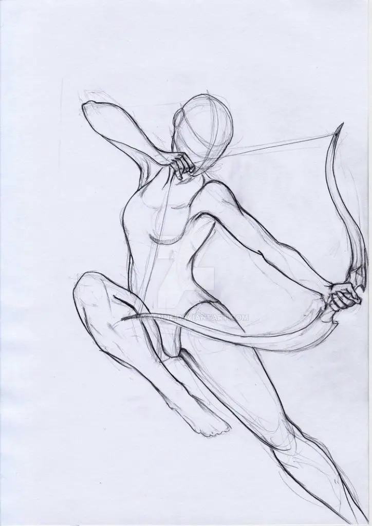 Archer Pose Reference 20 724x1024