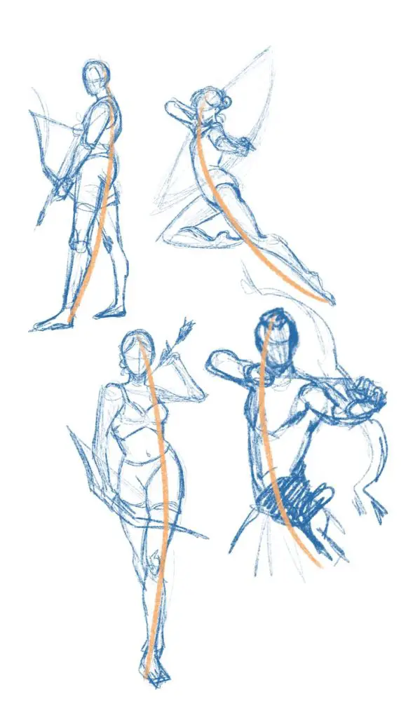 Archer Pose Reference 5 599x1024