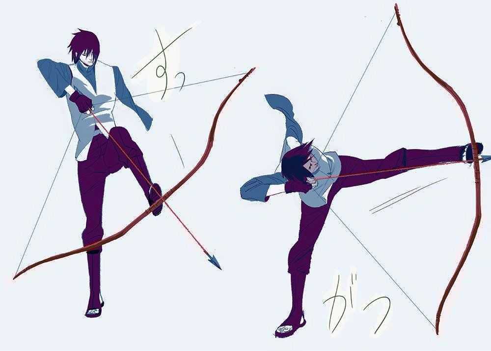 Archer Pose Reference 7