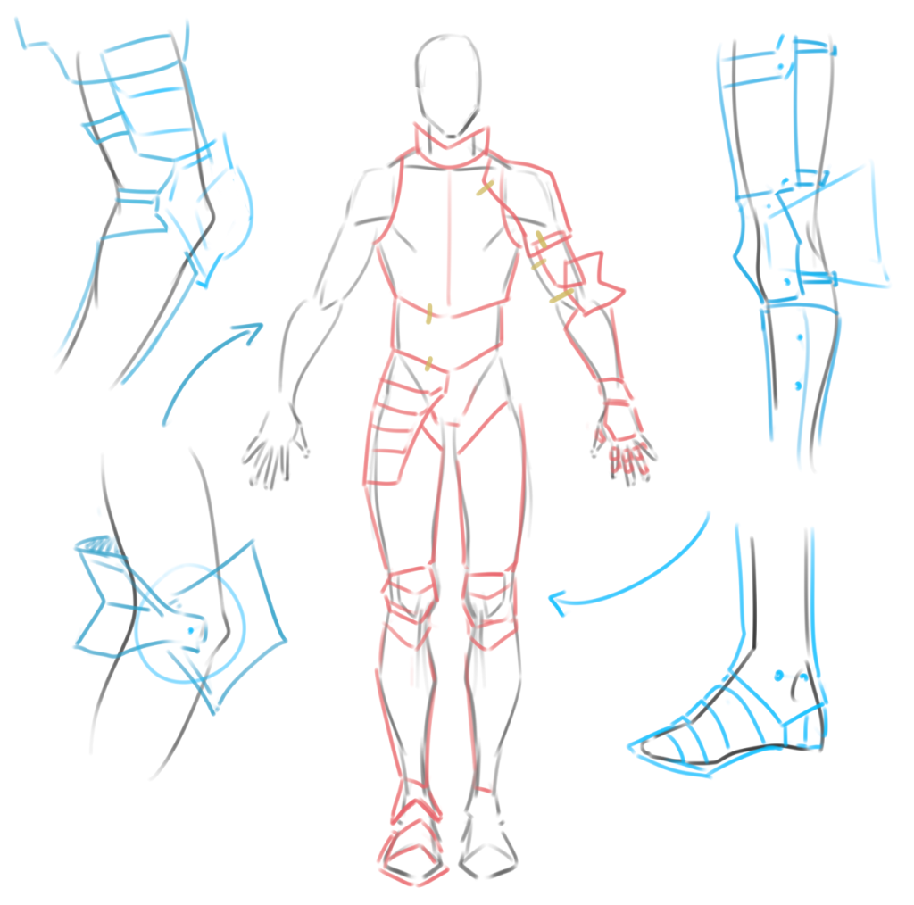 Armor Drawing Reference 1 1024x1014