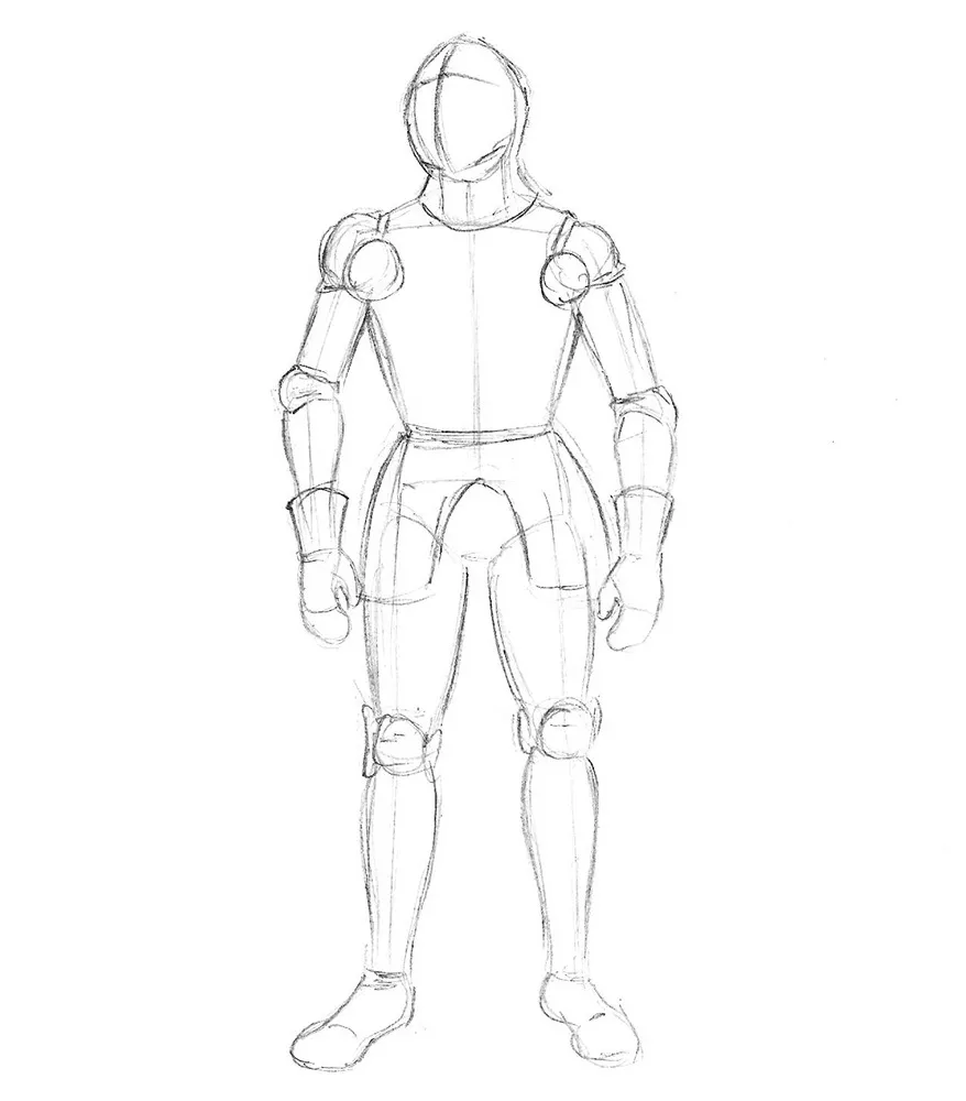 Armor Drawing Reference 4