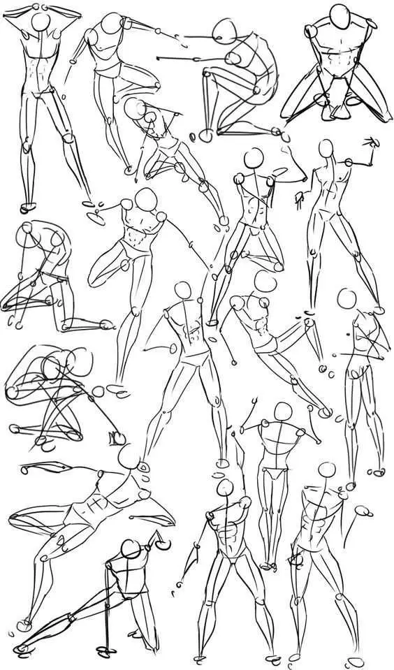 Artist Pose Reference 20