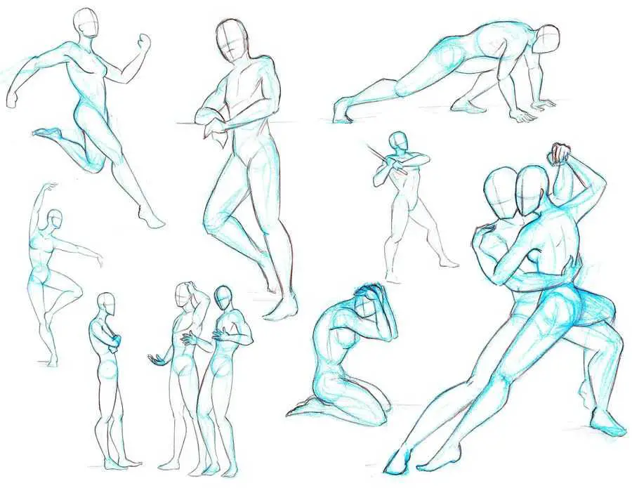 Artist Pose Reference 3