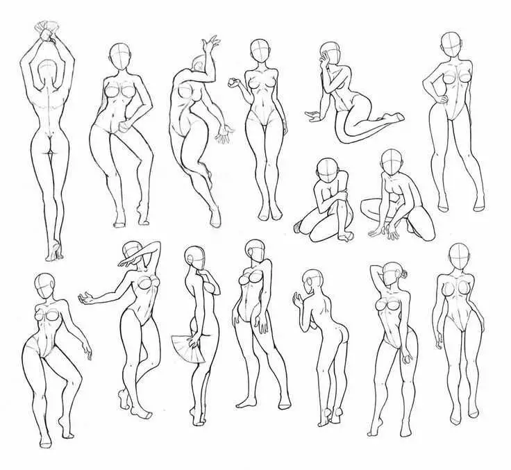 Artist Pose Reference 7