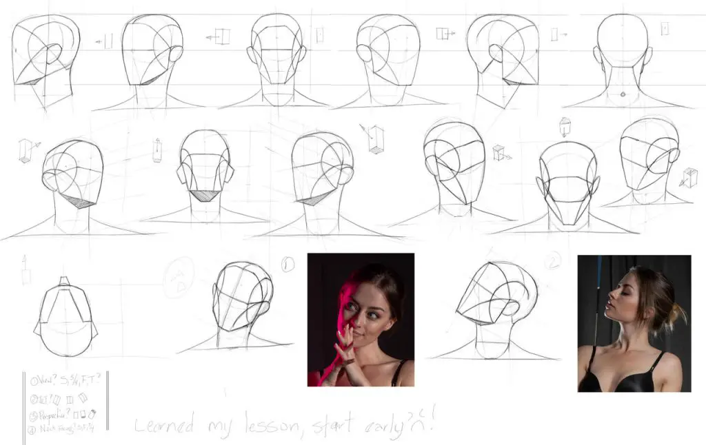 head drawing reference 3