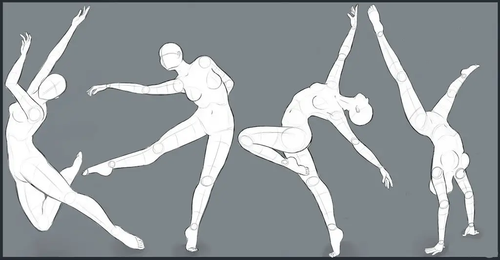 Ballet Pose Reference 1