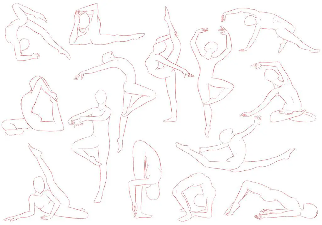 Ballet Pose Reference 12