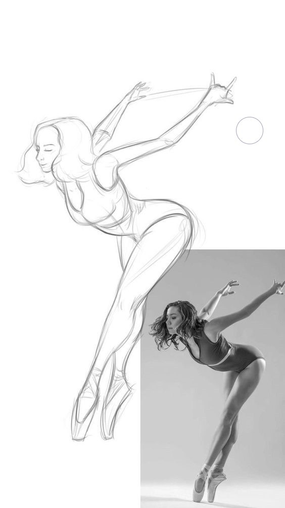 Ballet Pose Reference 15