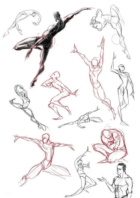 Ballet Pose Reference 16