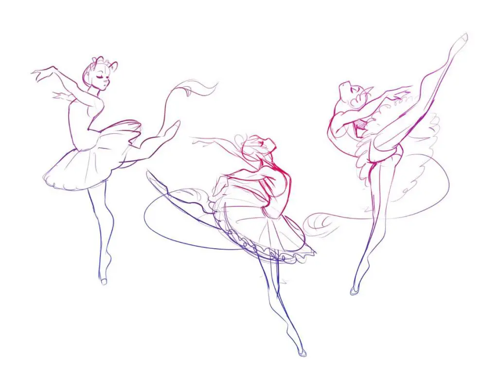 Ballet Pose Reference 6