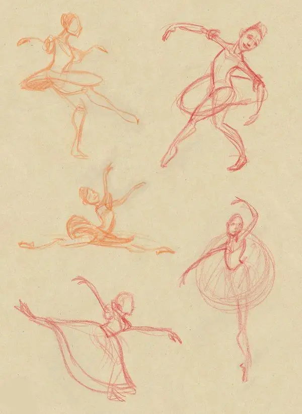 Ballet Pose Reference 8
