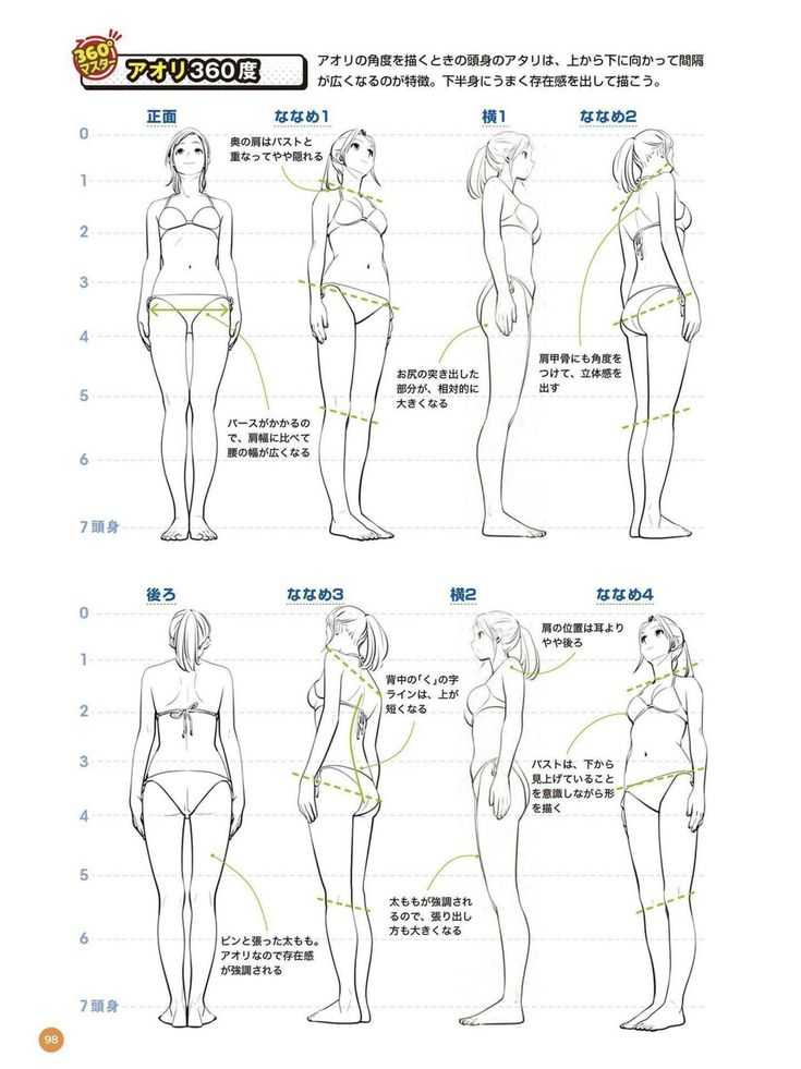 Bikini Drawing Reference 3