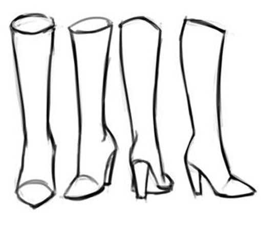 Boots Drawing 12