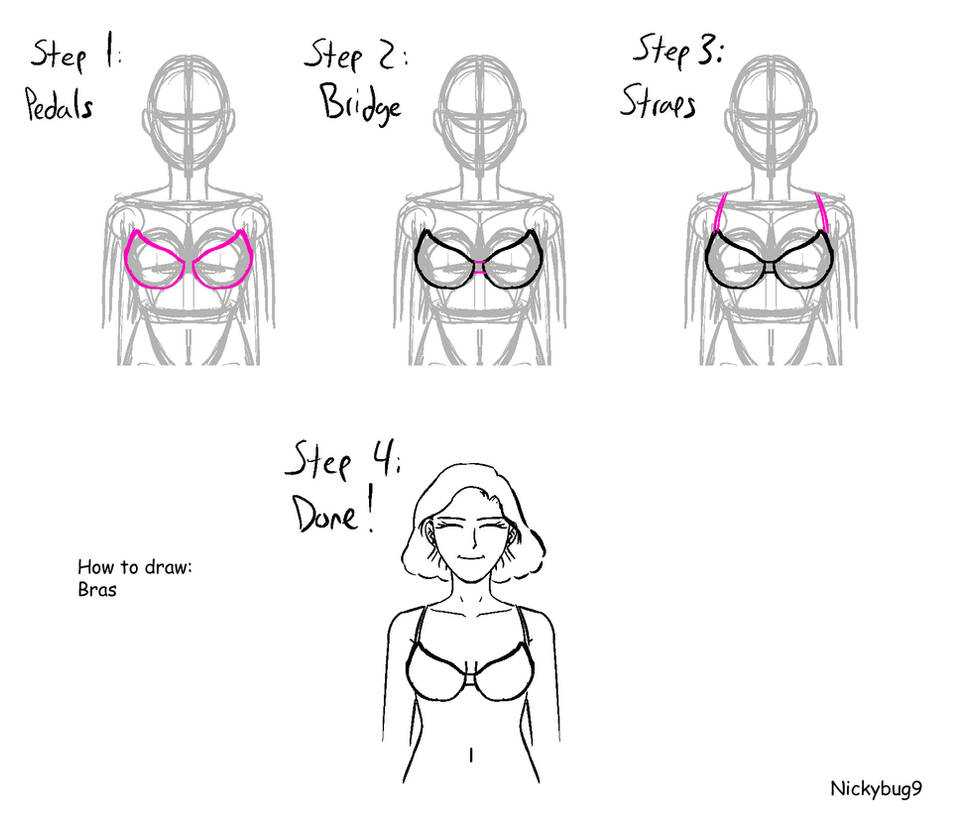 Bra Drawing Reference 1