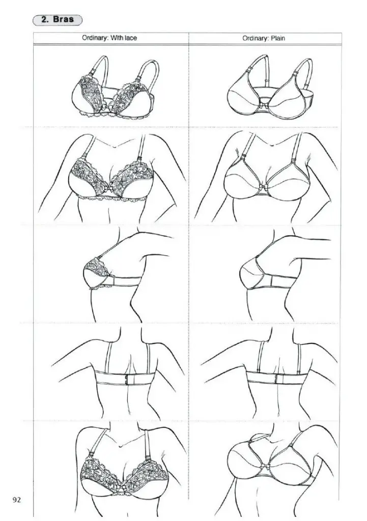 Bra Drawing Reference 9 721x1024