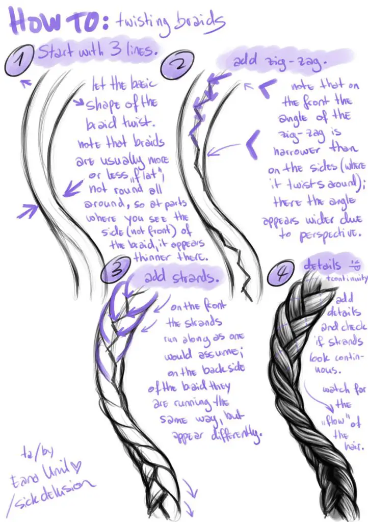 Braid Drawing Reference 4 722x1024