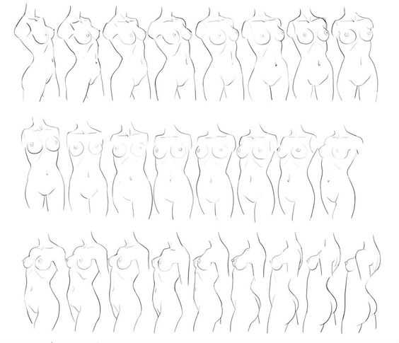 Bust Pose Reference 8