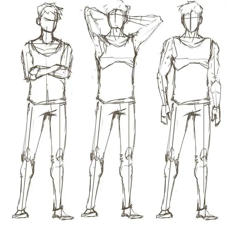 Casual Male Pose Reference 10