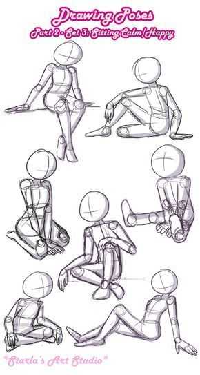 casual pose drawing reference 3
