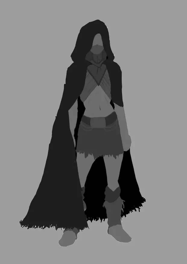 Cloak Drawing Reference 27