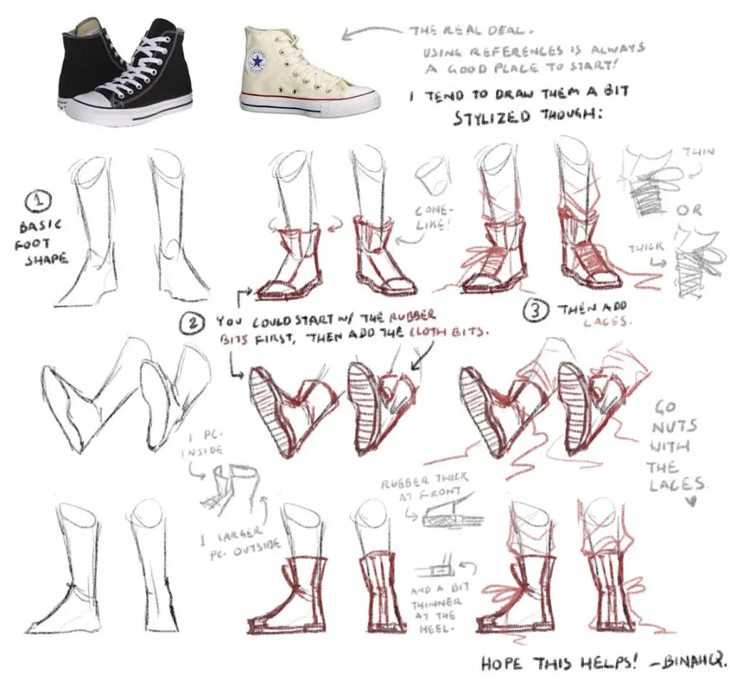 Converse Drawing Reference 11 1024x955