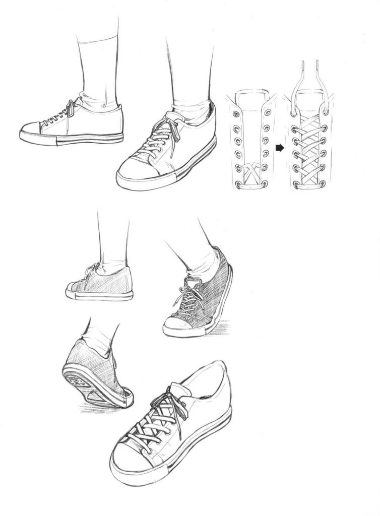 Converse Drawing Reference 7 754x1024