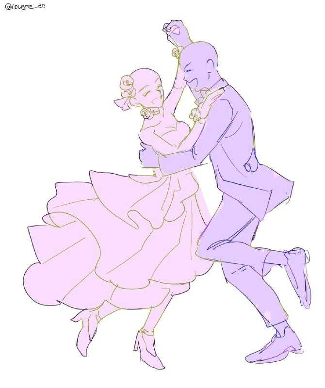 Couple Dancing Pose Reference 16