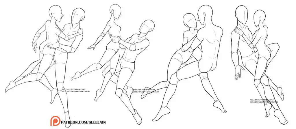 Couple Dancing Pose Reference 18