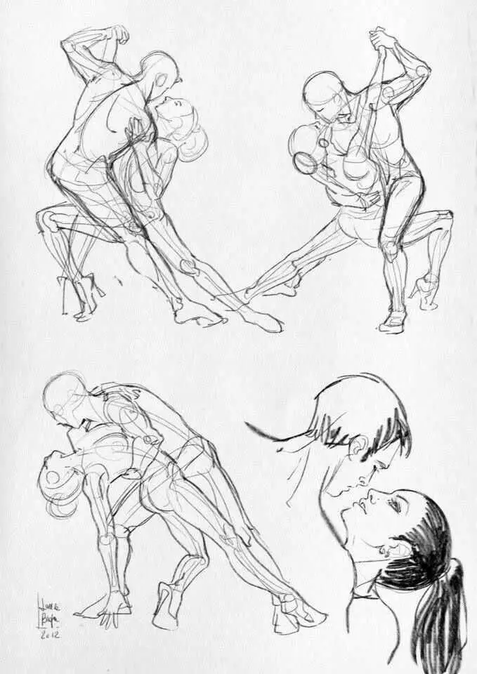 Couple Dancing Pose Reference 19
