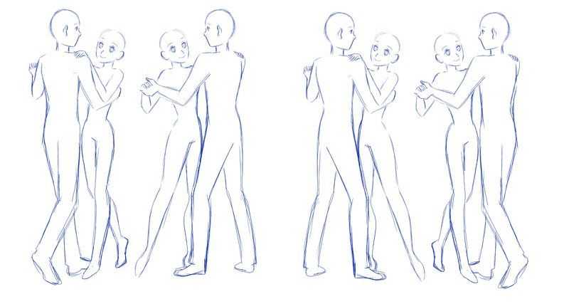 Couple Dancing Pose Reference 3