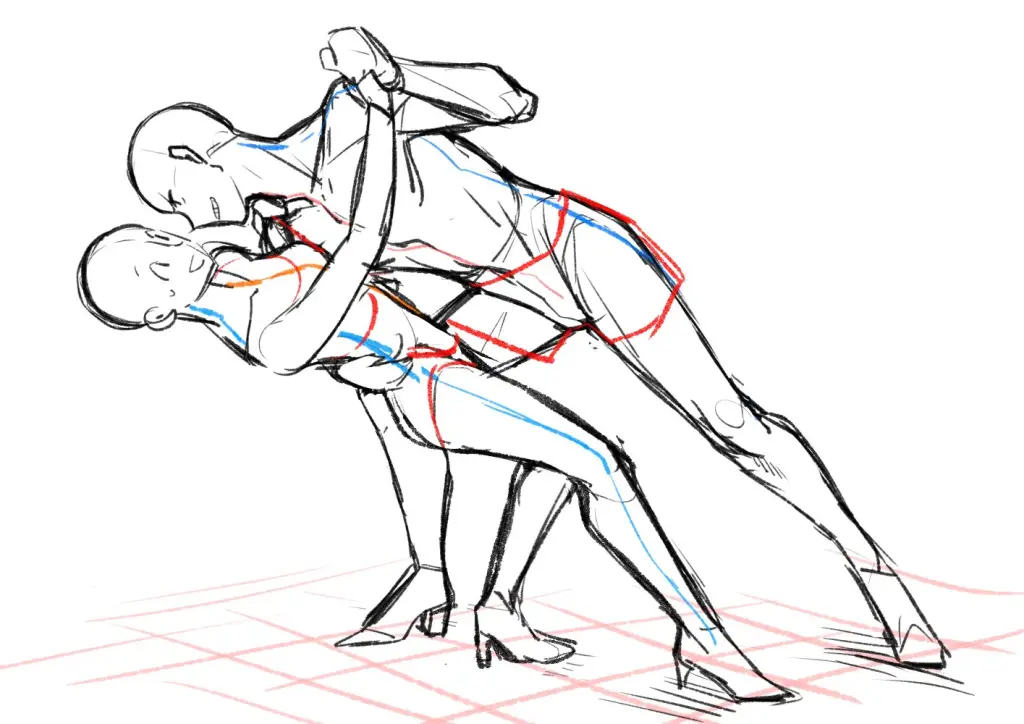 Couple Dancing Pose Reference 8 1024x724