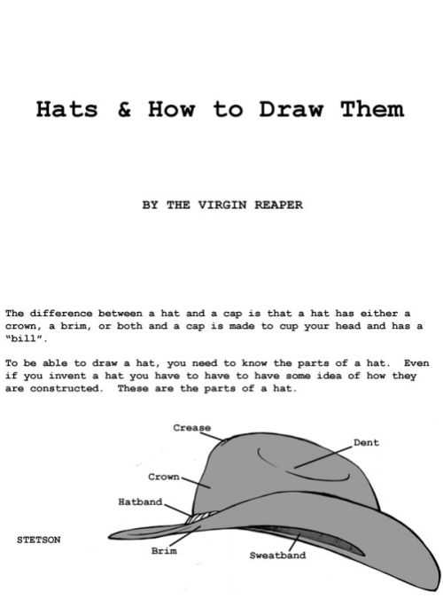 Cowboy Hat Drawing Easy 14