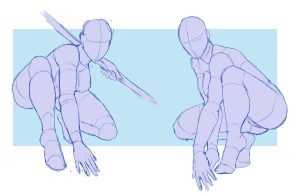 Read more about the article Crouching Pose Reference: Drawing and Sketch Collection for Artists