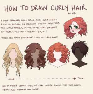 Read more about the article Embracing the Twists: A Curly Hair Drawing Reference Collection