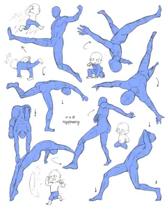 Read more about the article Dynamic Poses Drawing Reference: Complete Sketch Collection for Artists
