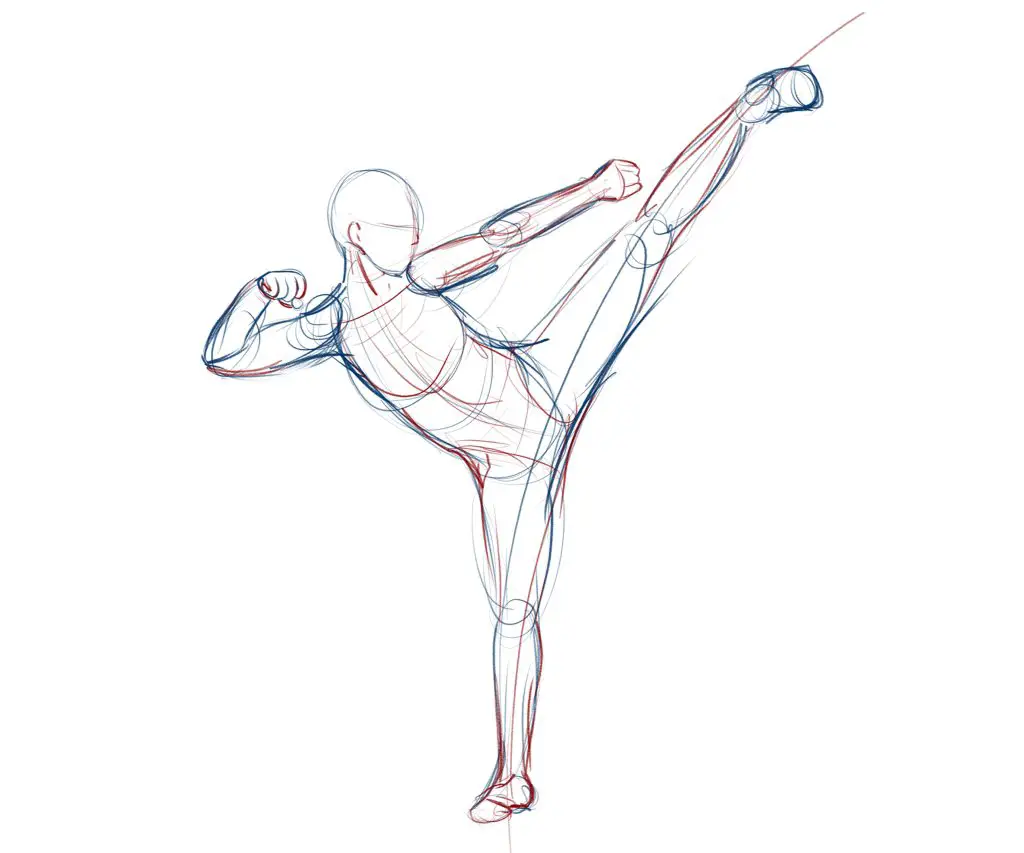 Dynamic Poses Drawing Reference 5 1024x853