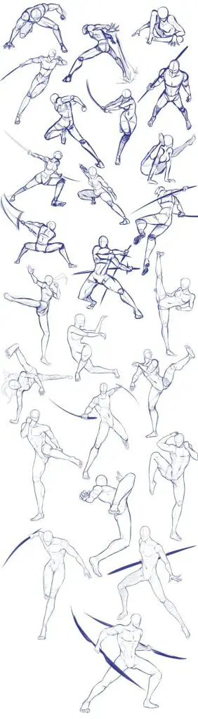 Dynamic Poses Reference 11