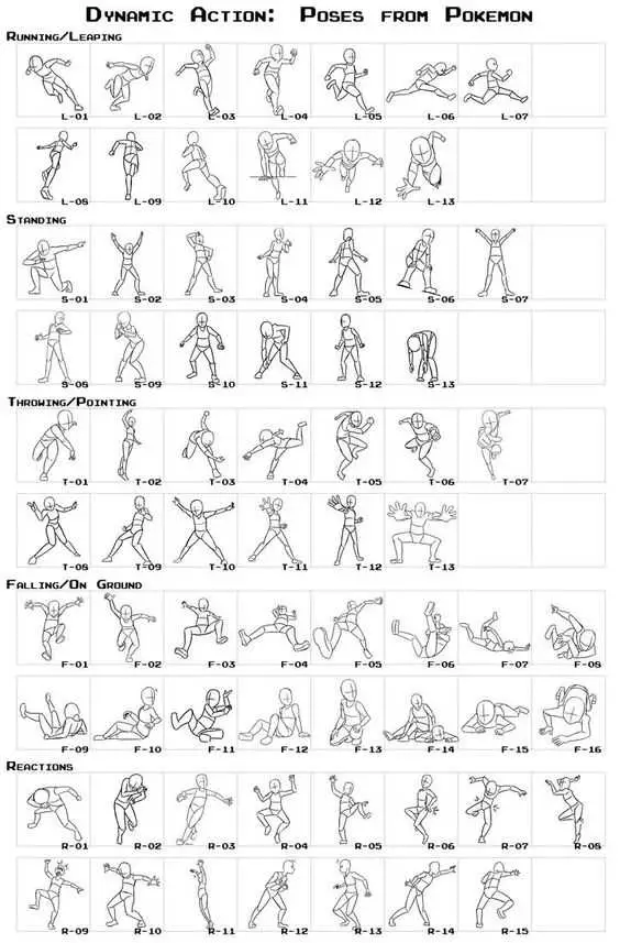 Dynamic Poses Reference 13