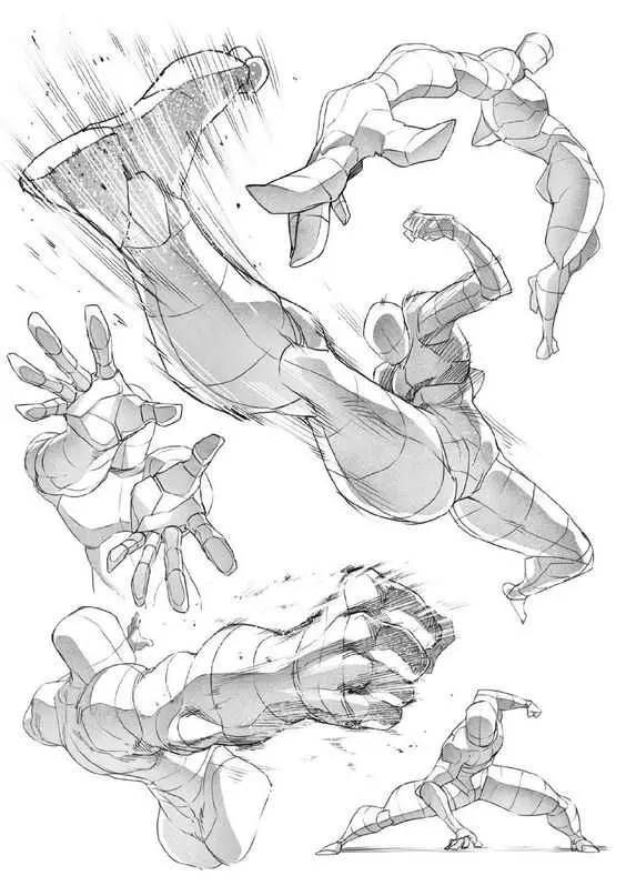 Dynamic Poses Reference 6