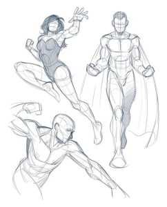 Read more about the article Superhero Pose Reference: Ultimate Collection for Artists