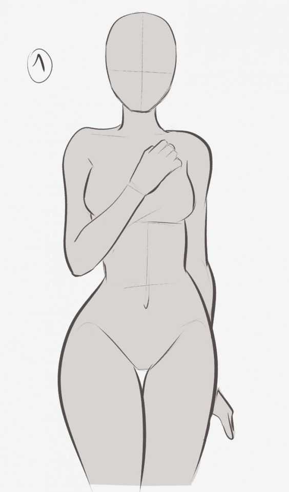 Elegant Pose Reference Drawing 4