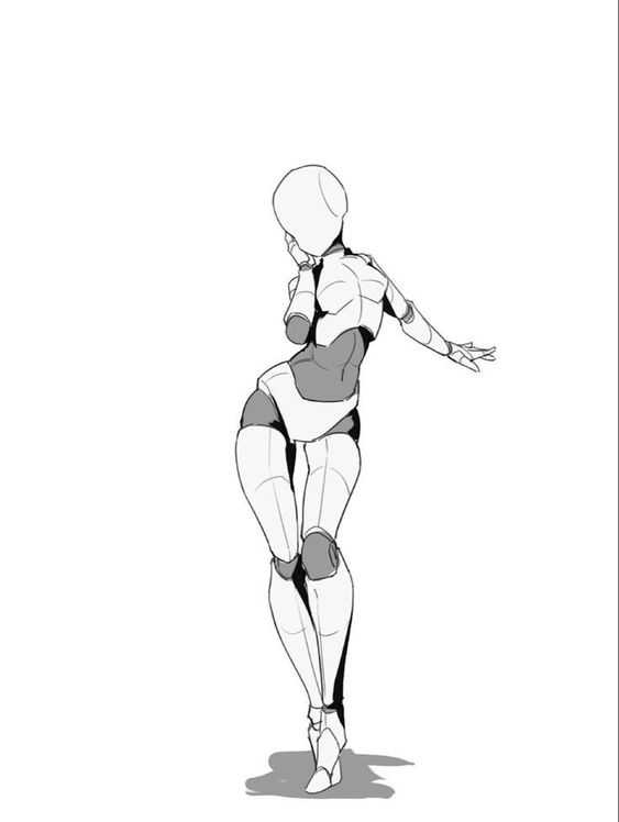 Elegant Pose Reference Drawing 8